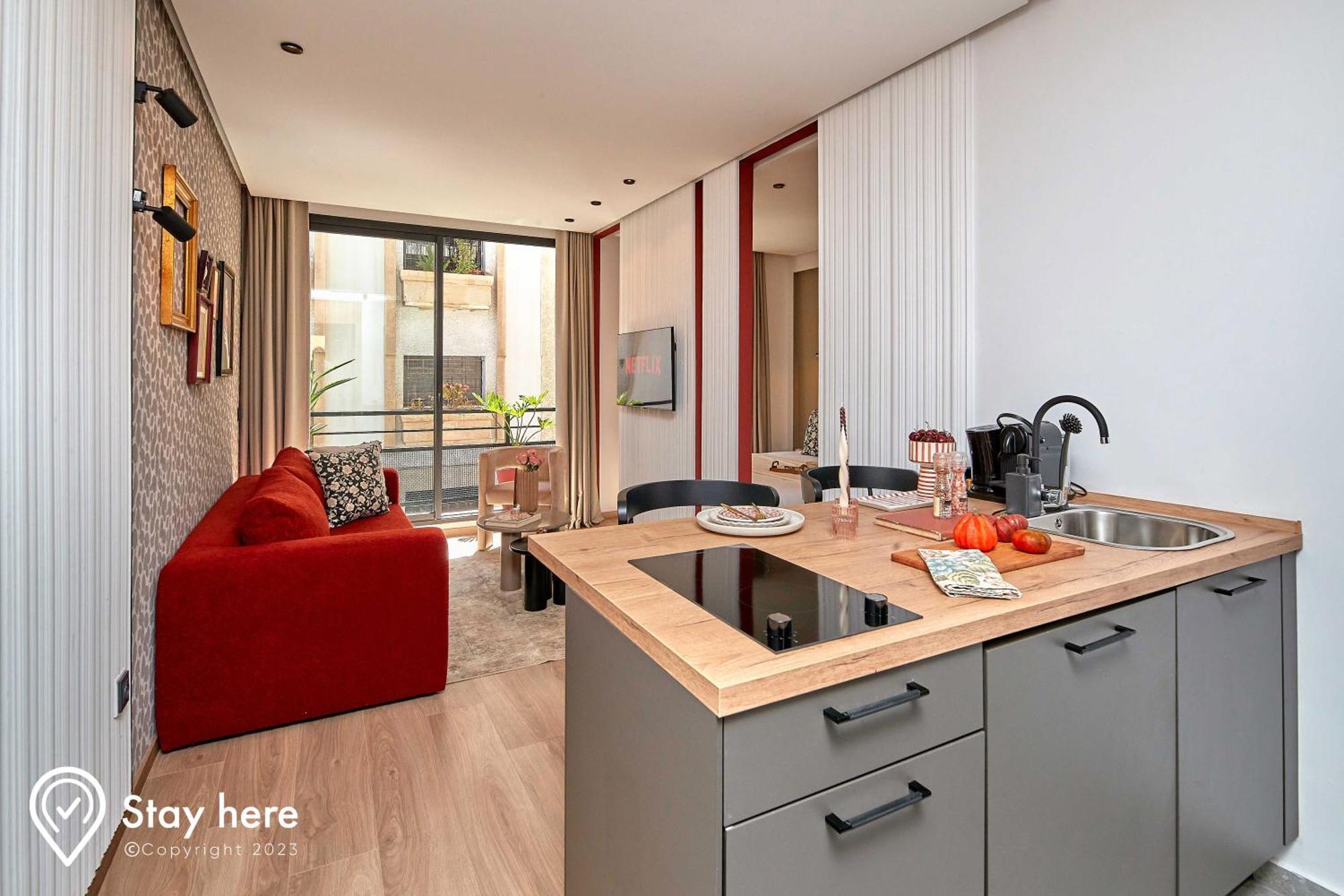 Stayhere Casablanca - Maarif - Elite Residence Exterior foto